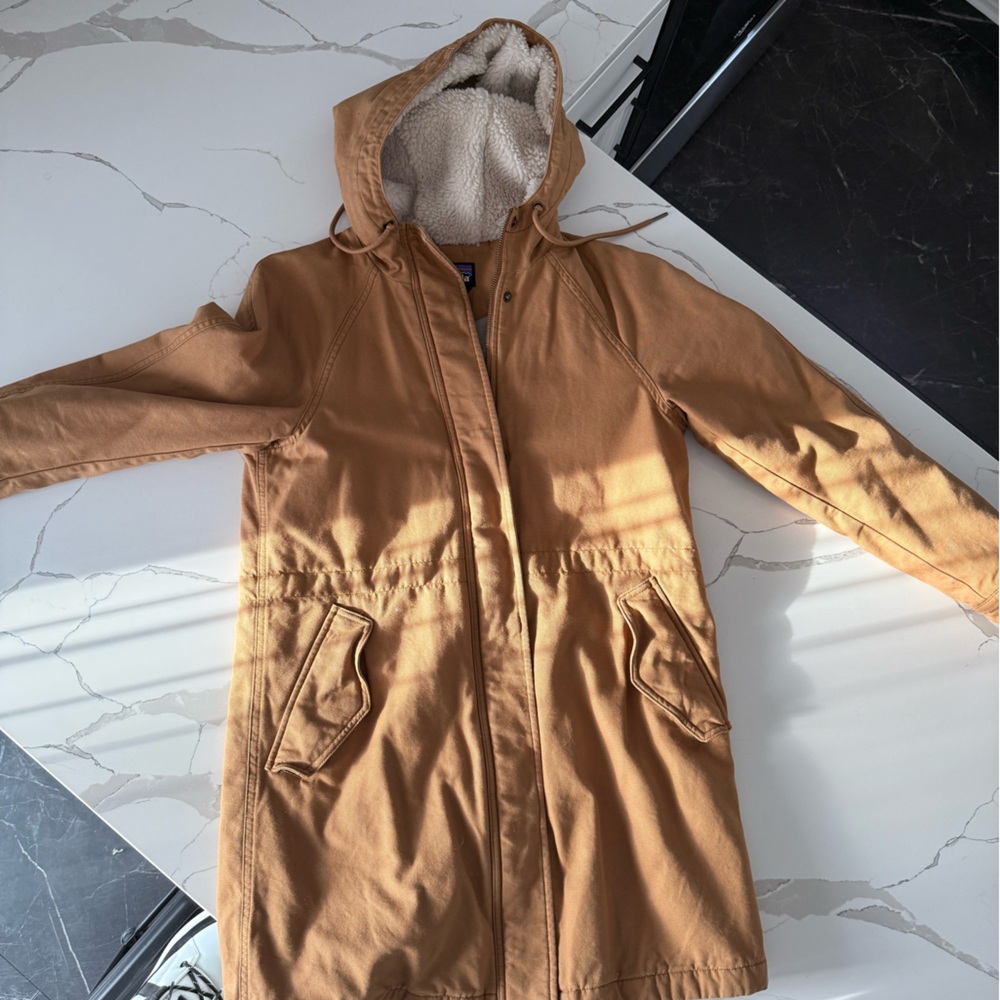 Patagonia Women's Insulated Prairie Dawn Parka Brown